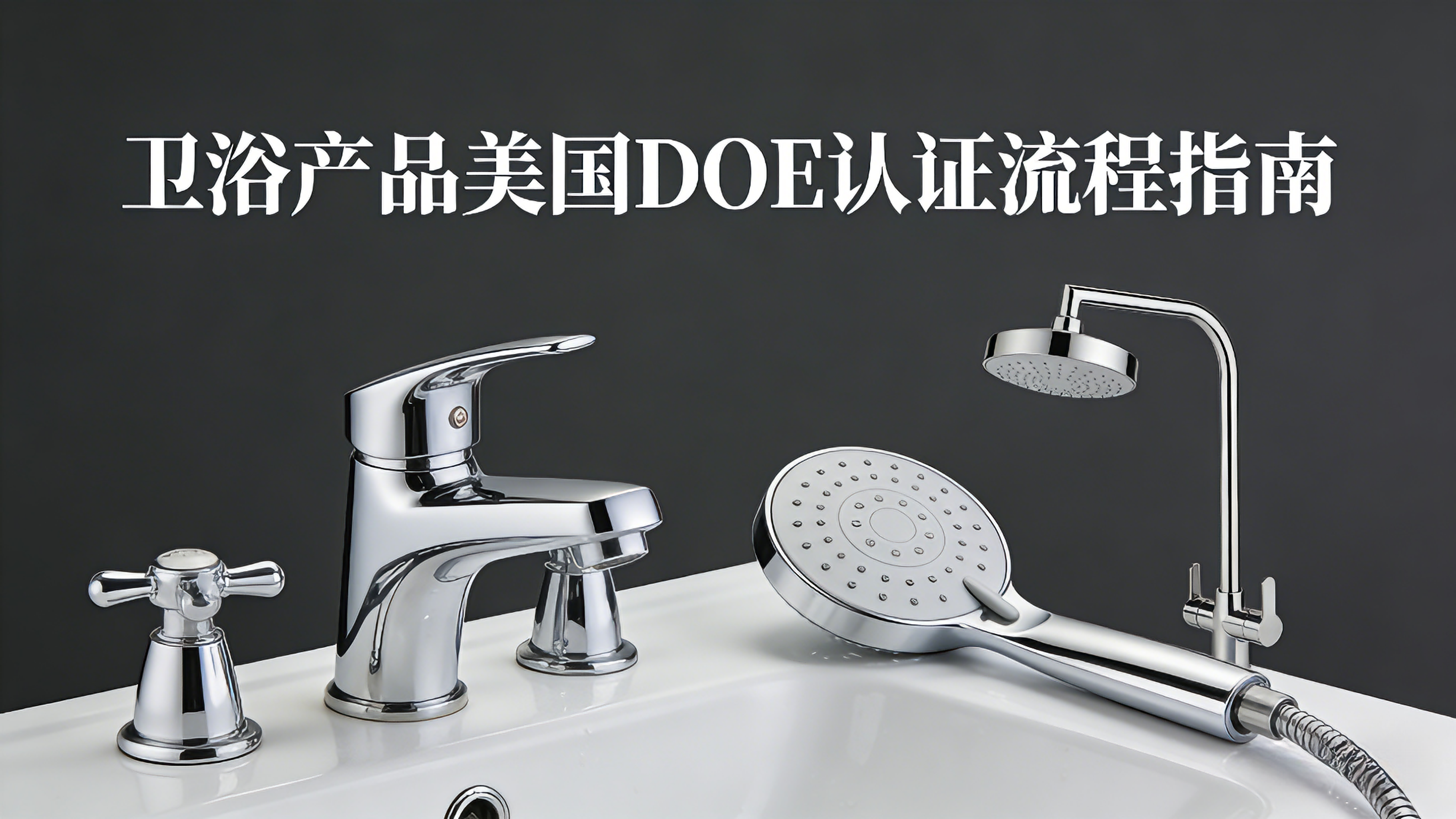 水龍頭、淋浴頭等衛(wèi)浴產(chǎn)品美國DOE認(rèn)證流程指南(圖1)